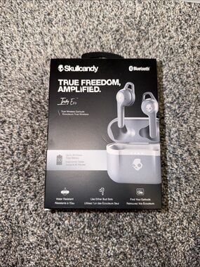 Skullcandy Indy Evo True Wireless Earbuds - Light Gray